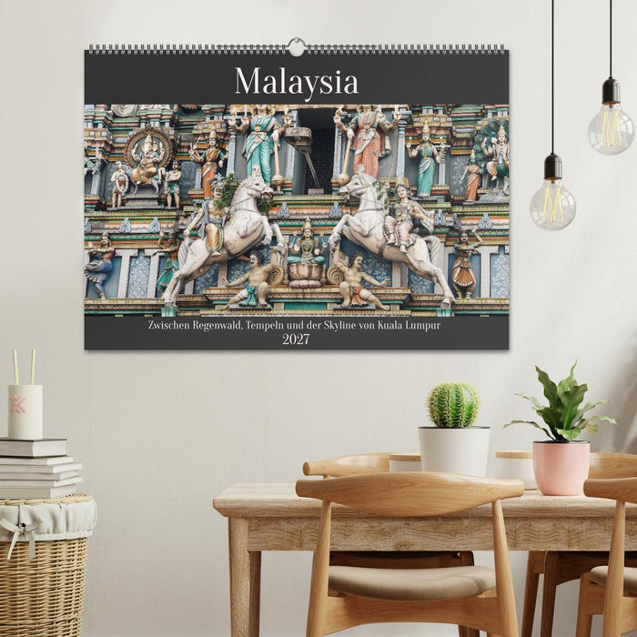 Malaysia – Zwischen Regenwald, Tempeln und Skyline von Kuala Lumpur (CALVENDO Wandkalender 2027)