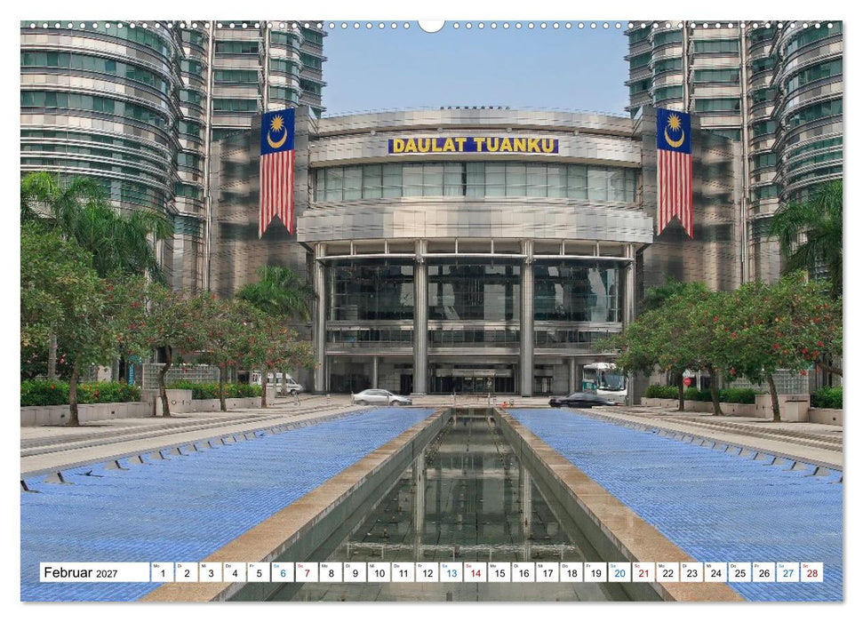 Malaysia – Zwischen Regenwald, Tempeln und Skyline von Kuala Lumpur (CALVENDO Wandkalender 2027)
