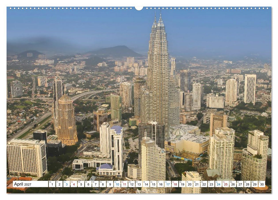 Malaysia – Zwischen Regenwald, Tempeln und Skyline von Kuala Lumpur (CALVENDO Wandkalender 2027)