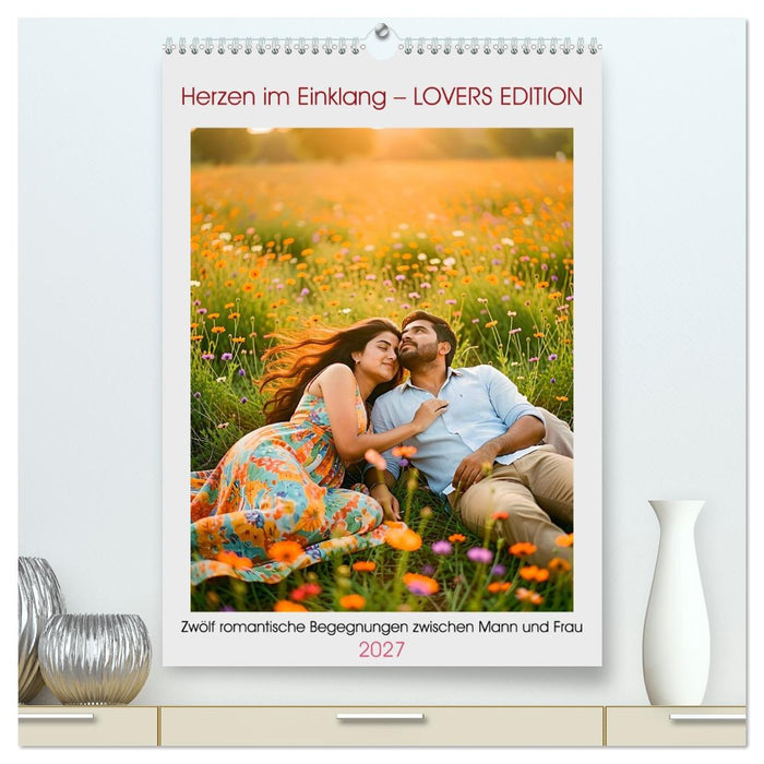 Herzen im Einklang – LOVERS EDITION (CALVENDO Premium Wandkalender 2027)