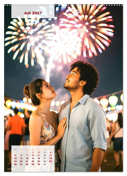 Herzen im Einklang – LOVERS EDITION (CALVENDO Premium Wandkalender 2027)