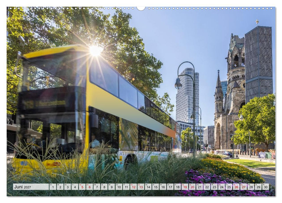Berlin - Faszination bei Tag und Nacht (CALVENDO Premium Wandkalender 2027)