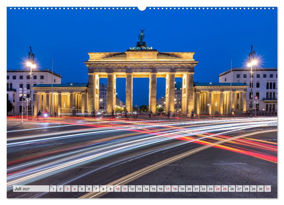 Berlin - Faszination bei Tag und Nacht (CALVENDO Premium Wandkalender 2027)
