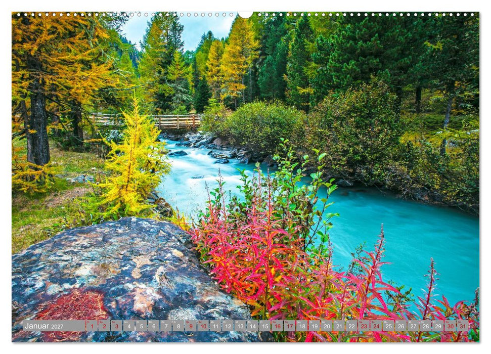 Das Martelltal zum Kennenlernen (CALVENDO Premium Wandkalender 2027)