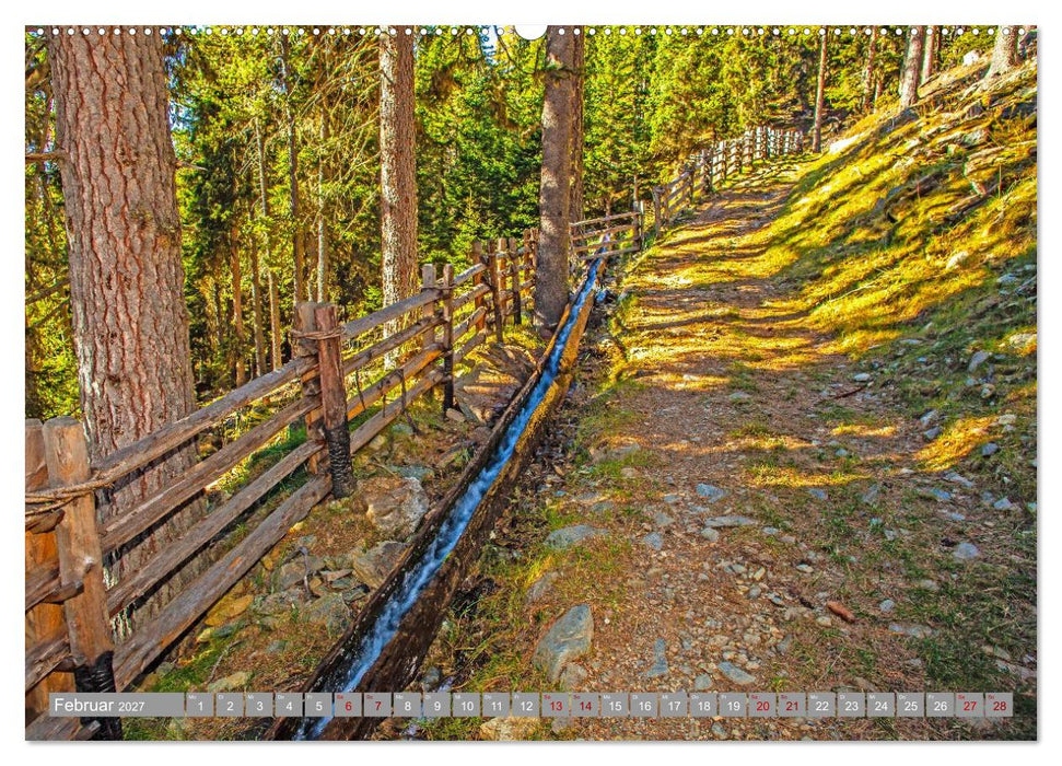Das Martelltal zum Kennenlernen (CALVENDO Premium Wandkalender 2027)