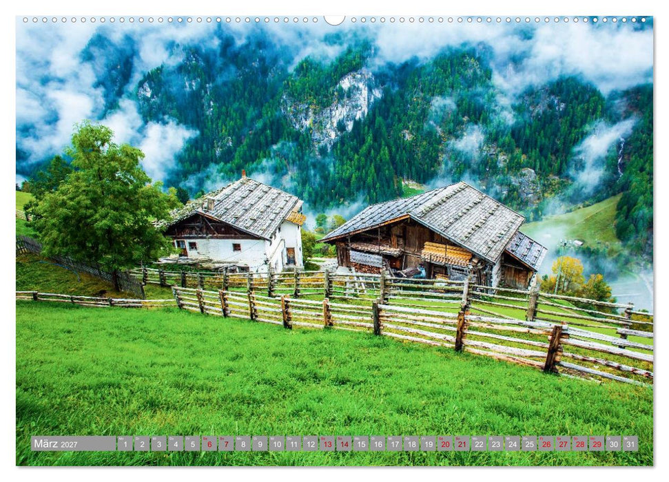 Das Martelltal zum Kennenlernen (CALVENDO Premium Wandkalender 2027)