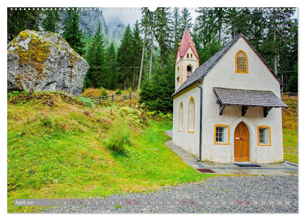 Das Martelltal zum Kennenlernen (CALVENDO Premium Wandkalender 2027)