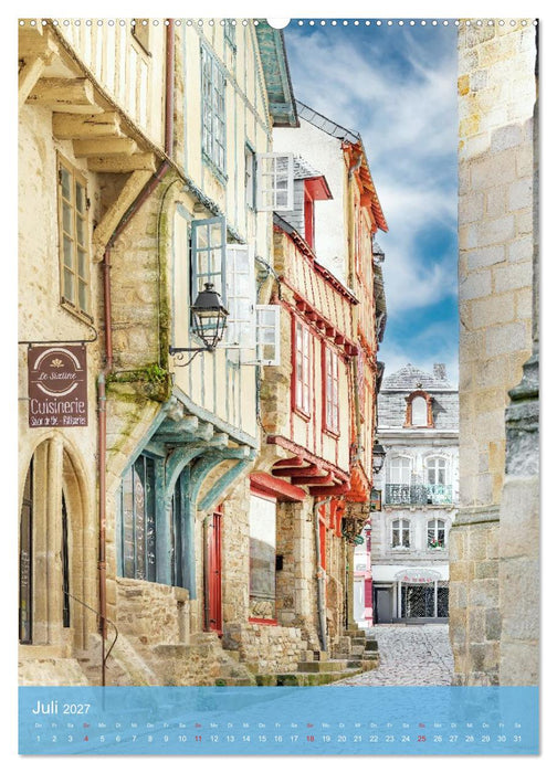 Bonjour Bretagne (CALVENDO Premium Wandkalender 2027)