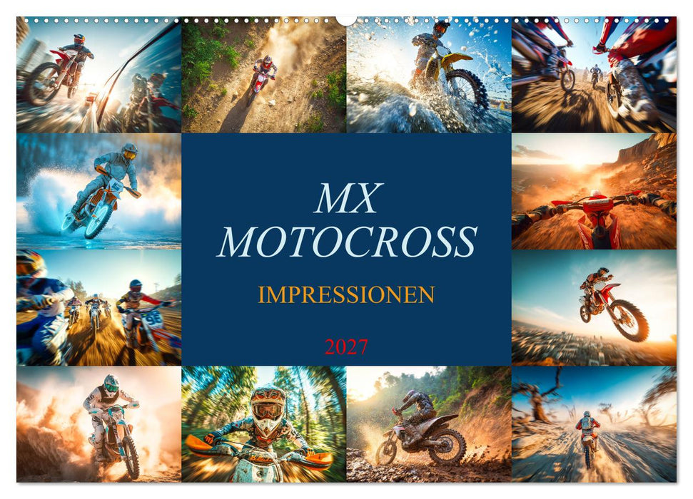 MX - Motocross - Impressionen (CALVENDO Wandkalender 2027)