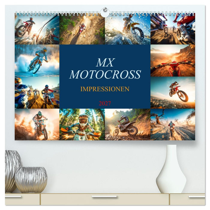 MX - Motocross - Impressionen (CALVENDO Premium Wandkalender 2027)
