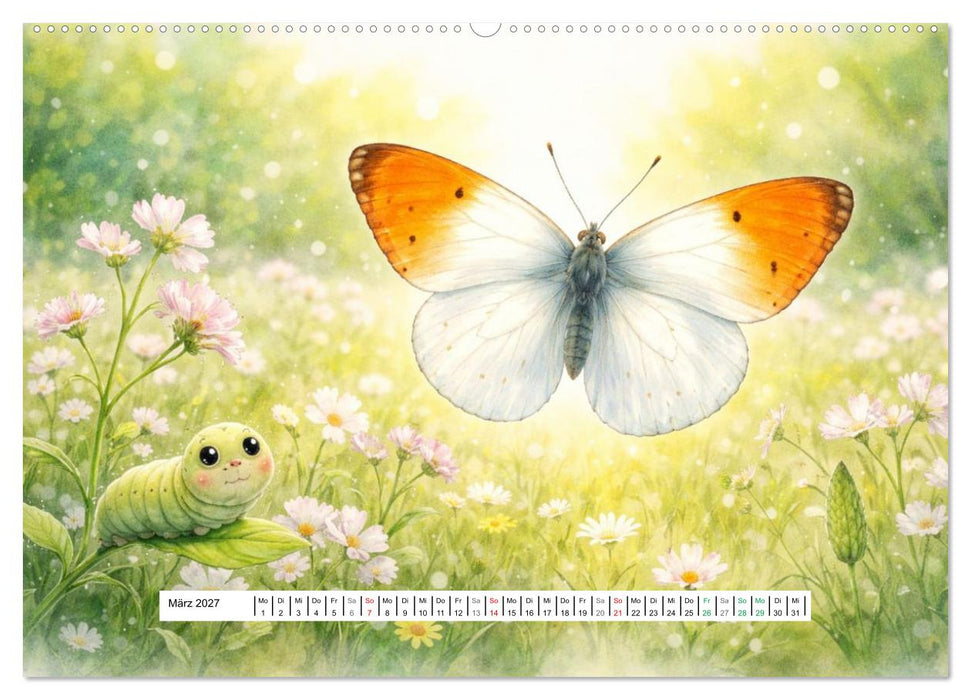 Vom Kriechen zum Fliegen (CALVENDO Wandkalender 2027)