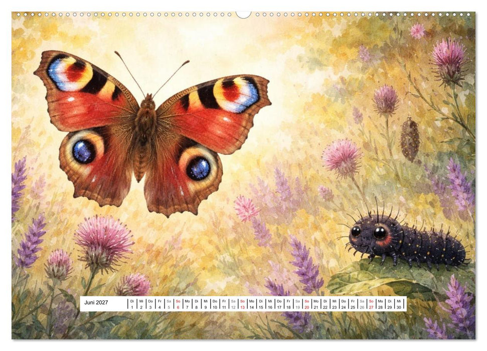 Vom Kriechen zum Fliegen (CALVENDO Wandkalender 2027)