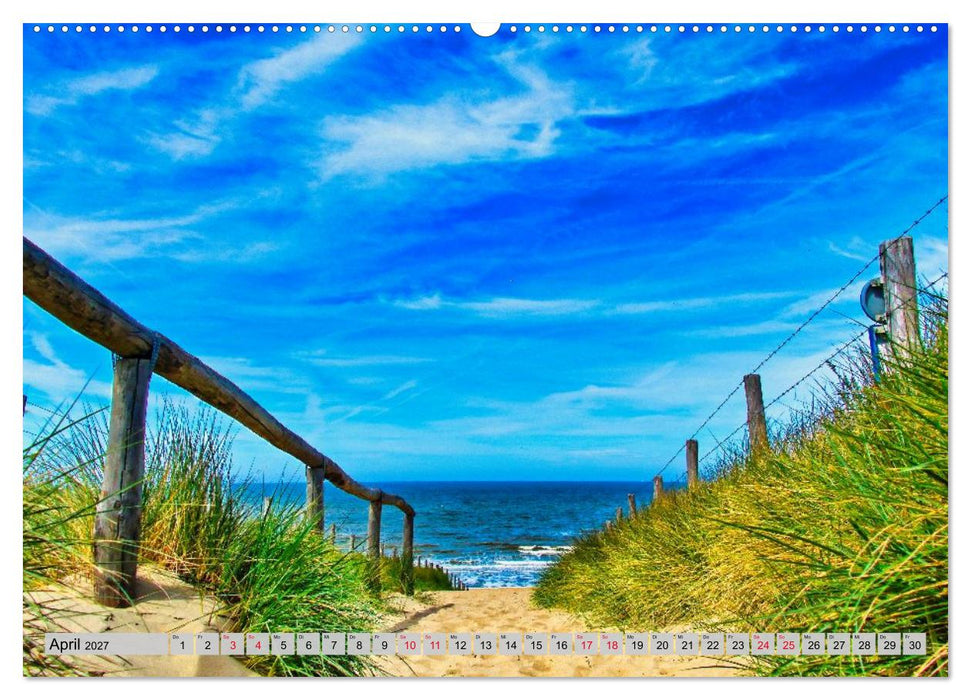 Holland, wo die Seele baden geht (CALVENDO Wandkalender 2027)