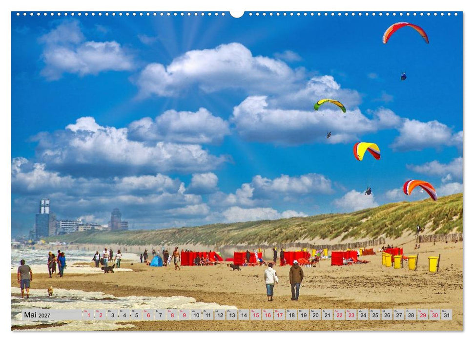 Holland, wo die Seele baden geht (CALVENDO Wandkalender 2027)