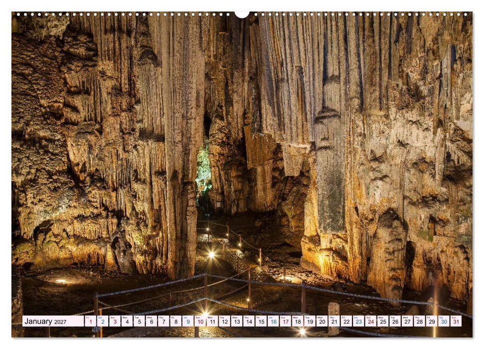 Crete - Between Mountains, Bays and History (CALVENDO Monthly Calendar 2027)