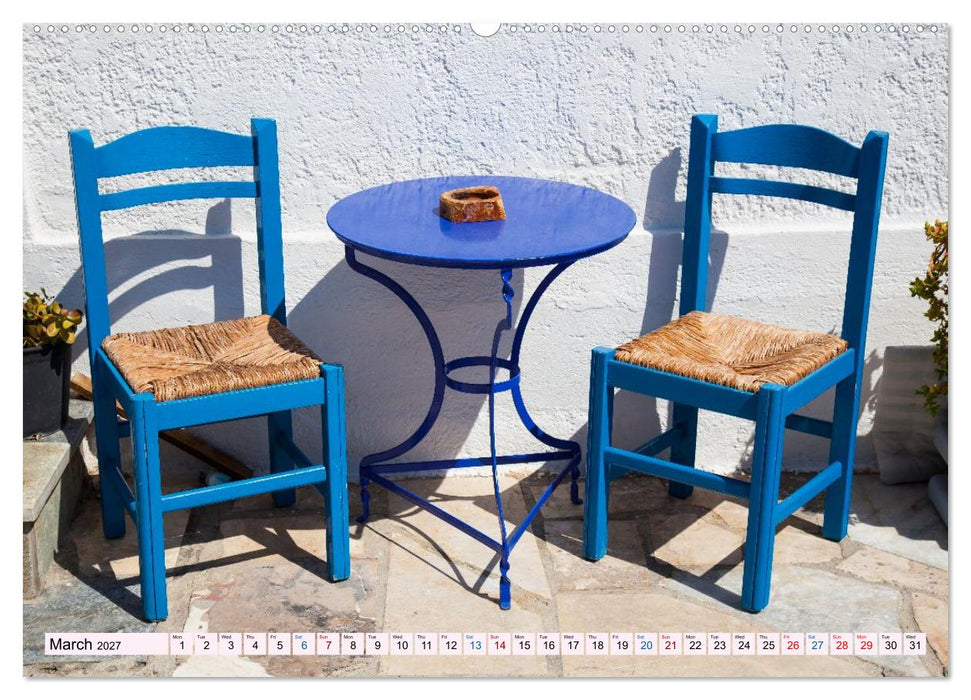 Crete - Between Mountains, Bays and History (CALVENDO Monthly Calendar 2027)