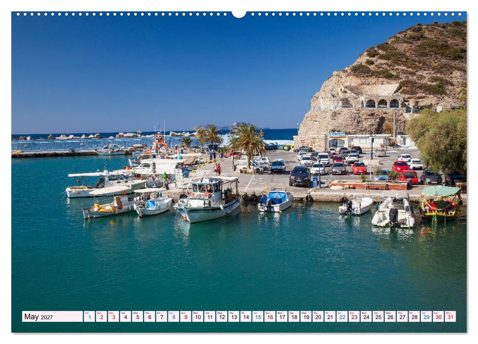 Crete - Between Mountains, Bays and History (CALVENDO Monthly Calendar 2027)