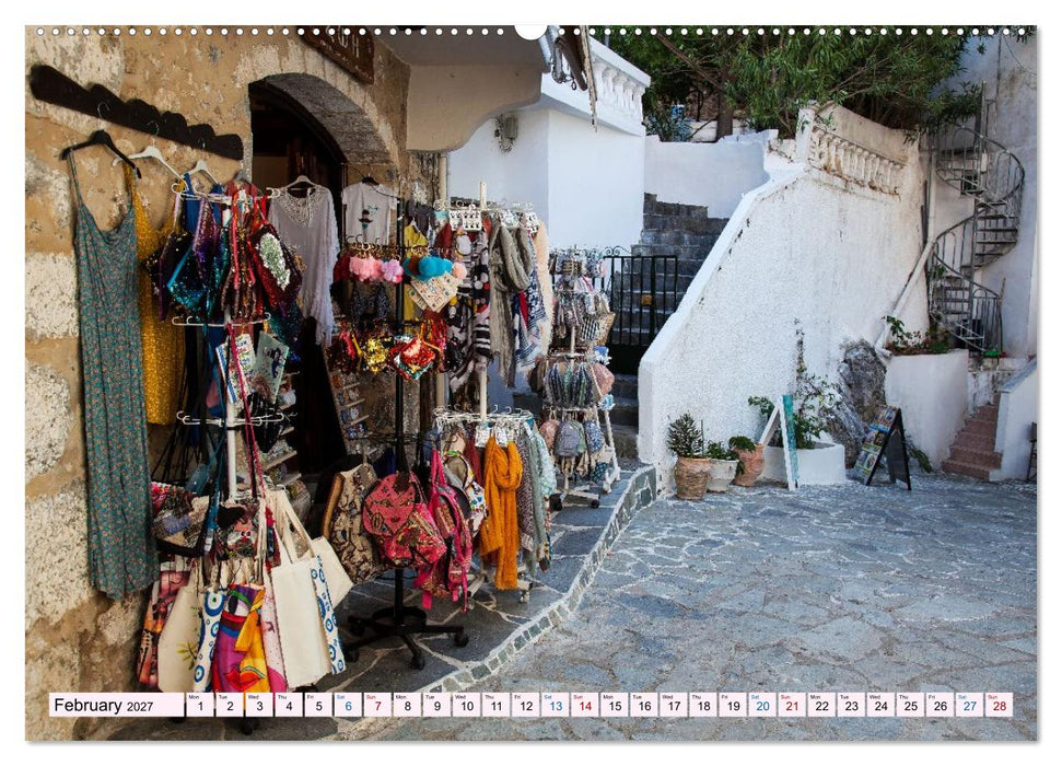 Crete - Between Mountains, Bays and History (CALVENDO Premium-Calendar 2027)