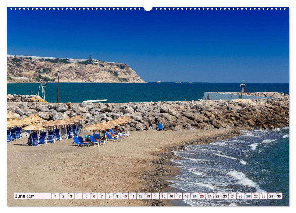 Crete - Between Mountains, Bays and History (CALVENDO Premium-Calendar 2027)