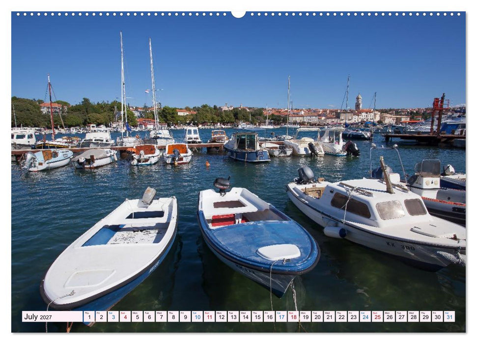 Istria – Coastal Wonders, Historic Cities, and Island Dreams (CALVENDO Premium-Calendar 2027)