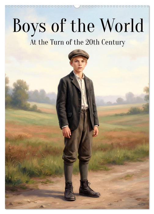Boys of the World – At the Turn of the 20th Century (CALVENDO Monthly Calendar 2027)