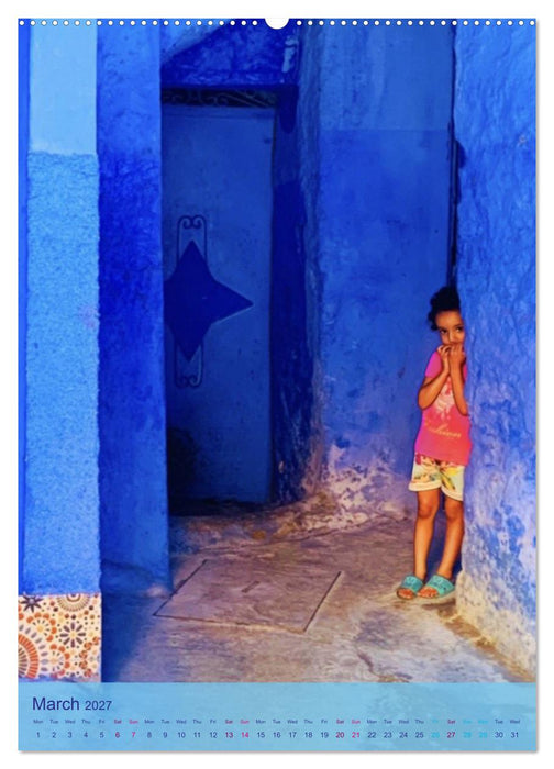 Chefchouen - The Blue City (CALVENDO Monthly Calendar 2027)