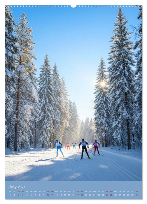 Snow in the Blood (CALVENDO Premium-Calendar 2027)