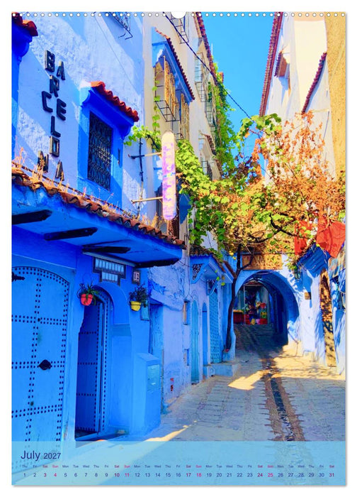 Chefchouen - The Blue City (CALVENDO Premium-Calendar 2027)