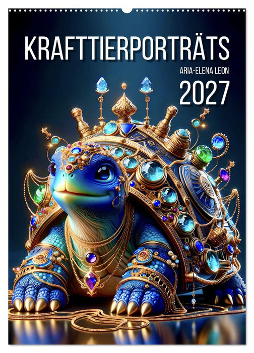 Krafttierporträts (CALVENDO Wandkalender 2027)