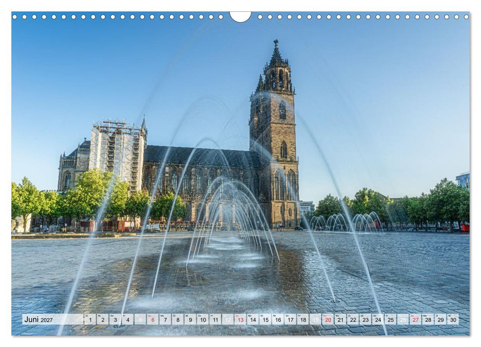 Romantisches Magdeburg (CALVENDO Wandkalender 2027)