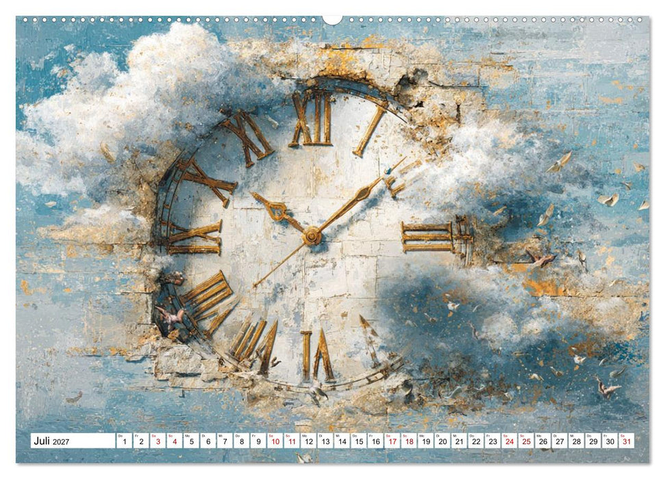 Zeitlandschaften (CALVENDO Premium Wandkalender 2027)
