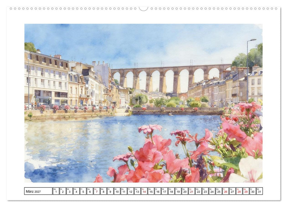 Highlights der Bretagne (CALVENDO Wandkalender 2027)