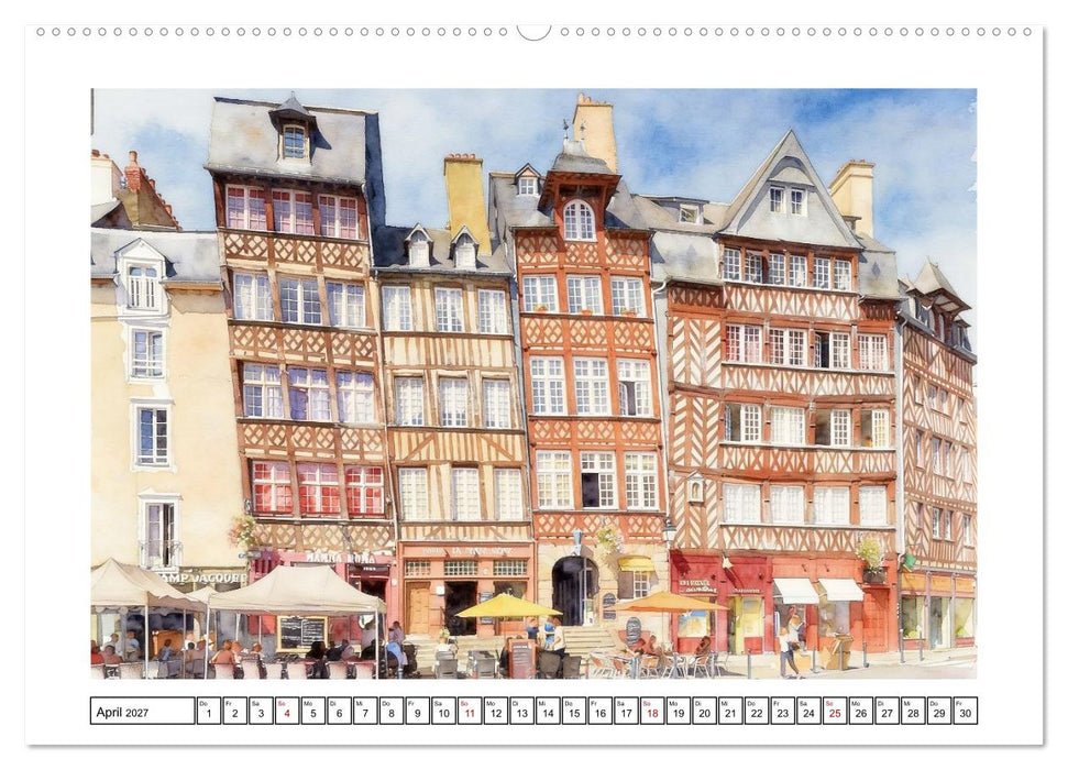 Highlights der Bretagne (CALVENDO Wandkalender 2027)