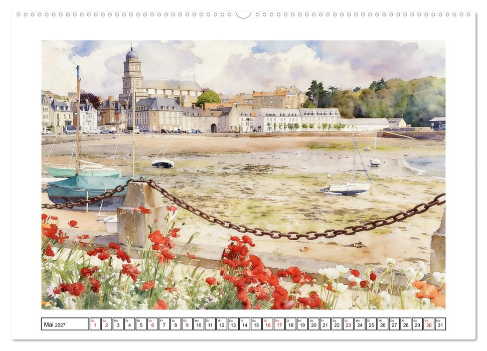 Highlights der Bretagne (CALVENDO Wandkalender 2027)