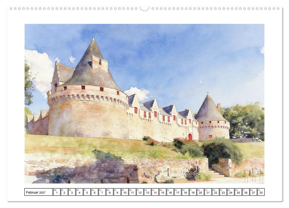 Highlights der Bretagne (CALVENDO Premium Wandkalender 2027)