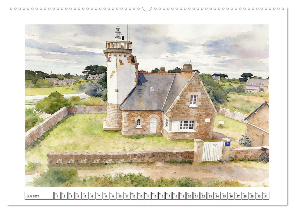 Highlights der Bretagne (CALVENDO Premium Wandkalender 2027)