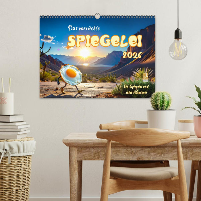 Das verrückte Spiegelei (CALVENDO Wandkalender 2027)