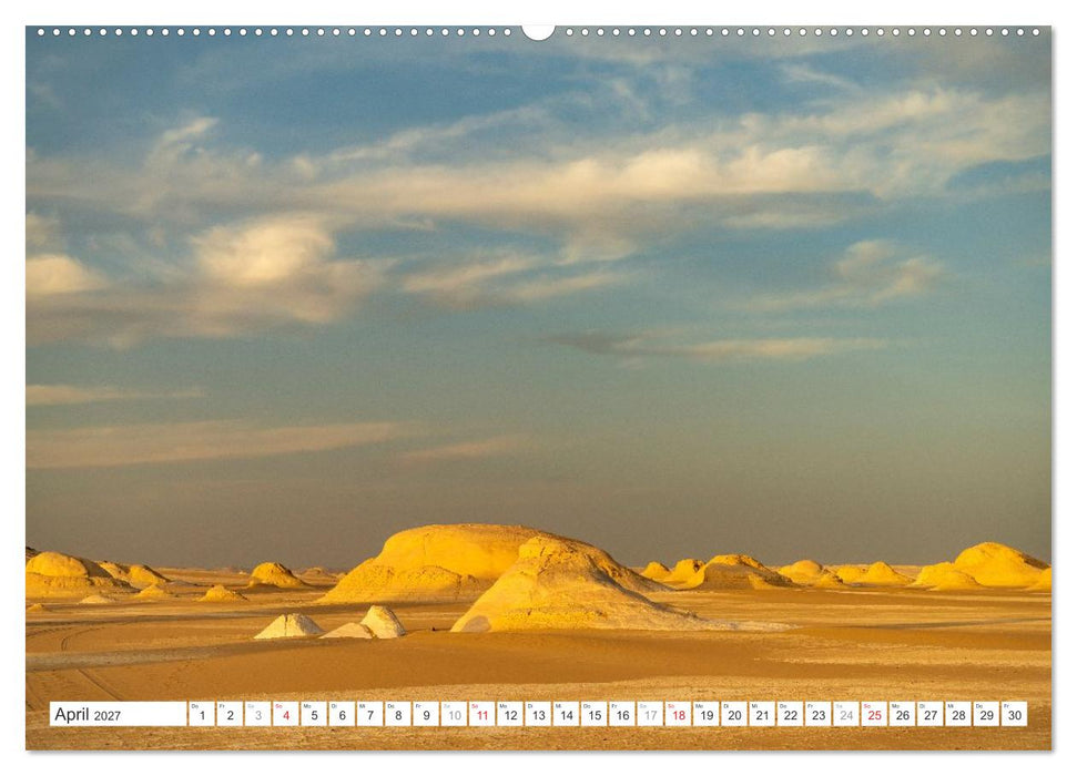 Ägypten - die Weisse Wüste (CALVENDO Wandkalender 2027)