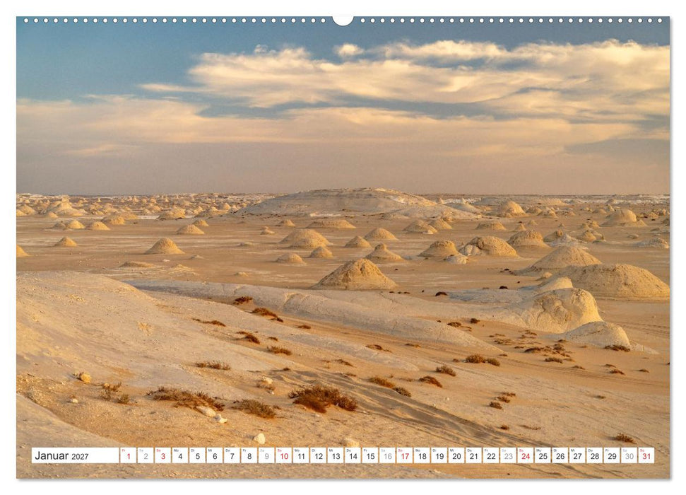 Ägypten - die Weisse Wüste (CALVENDO Premium Wandkalender 2027)