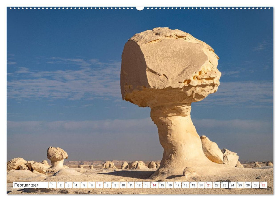 Ägypten - die Weisse Wüste (CALVENDO Premium Wandkalender 2027)