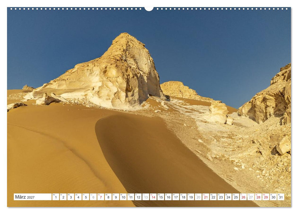 Ägypten - die Weisse Wüste (CALVENDO Premium Wandkalender 2027)