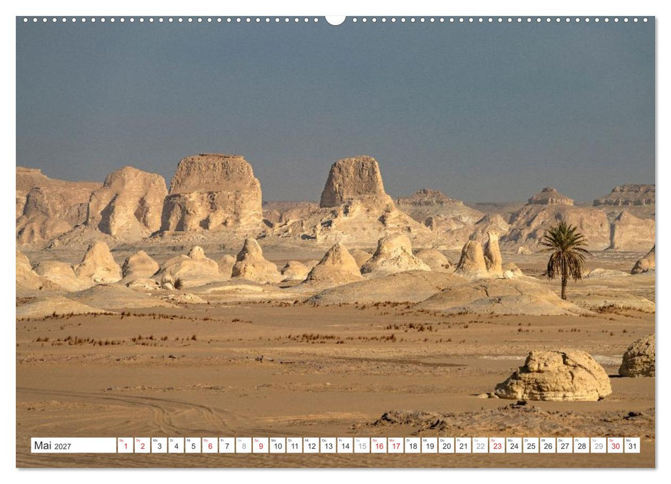 Ägypten - die Weisse Wüste (CALVENDO Premium Wandkalender 2027)