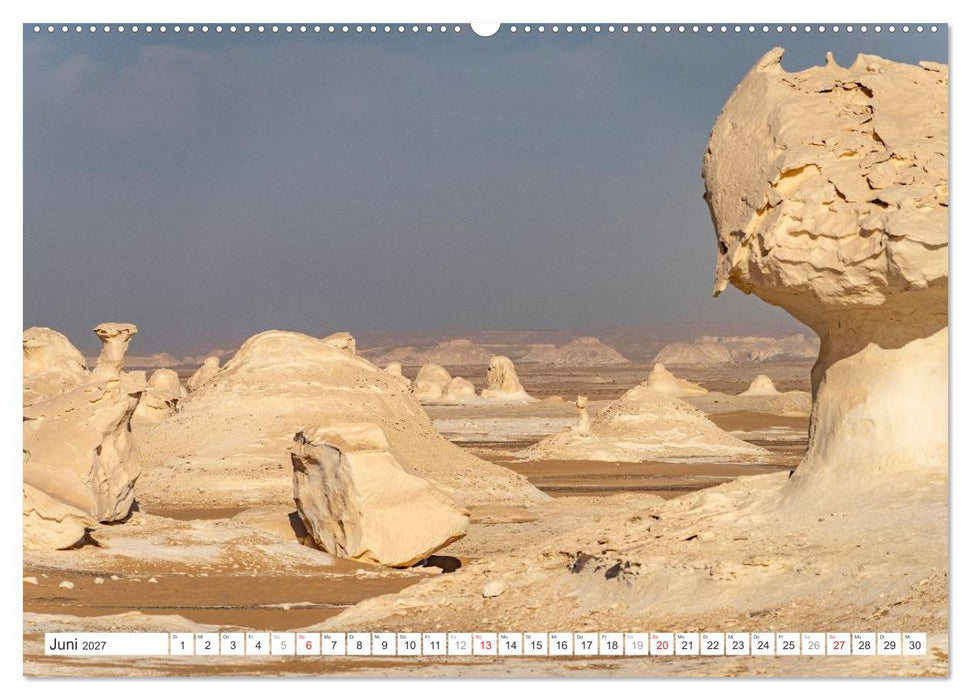 Ägypten - die Weisse Wüste (CALVENDO Premium Wandkalender 2027)