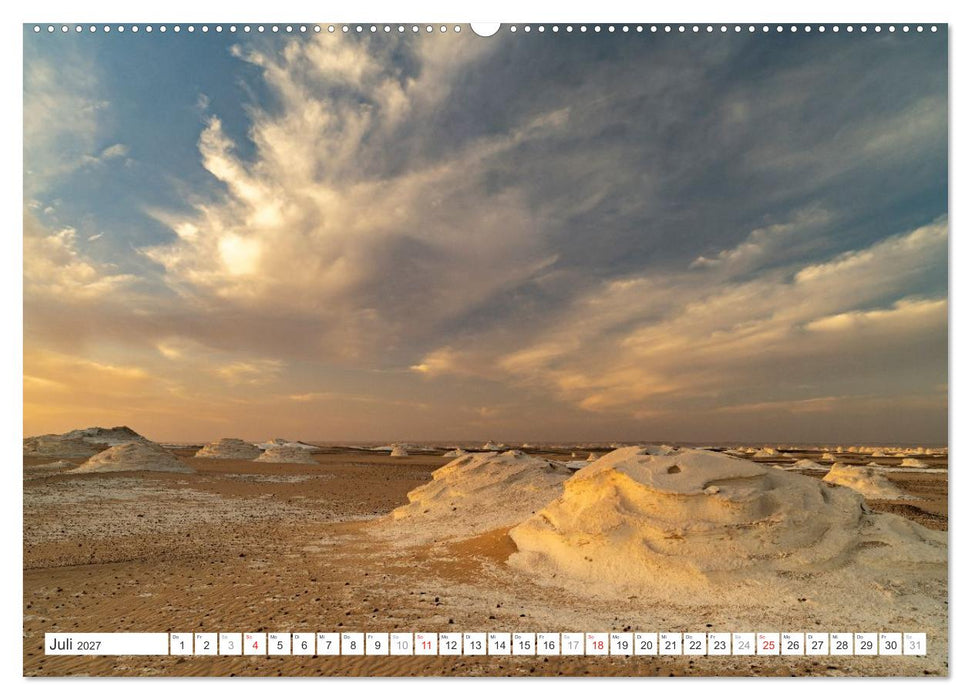 Ägypten - die Weisse Wüste (CALVENDO Premium Wandkalender 2027)