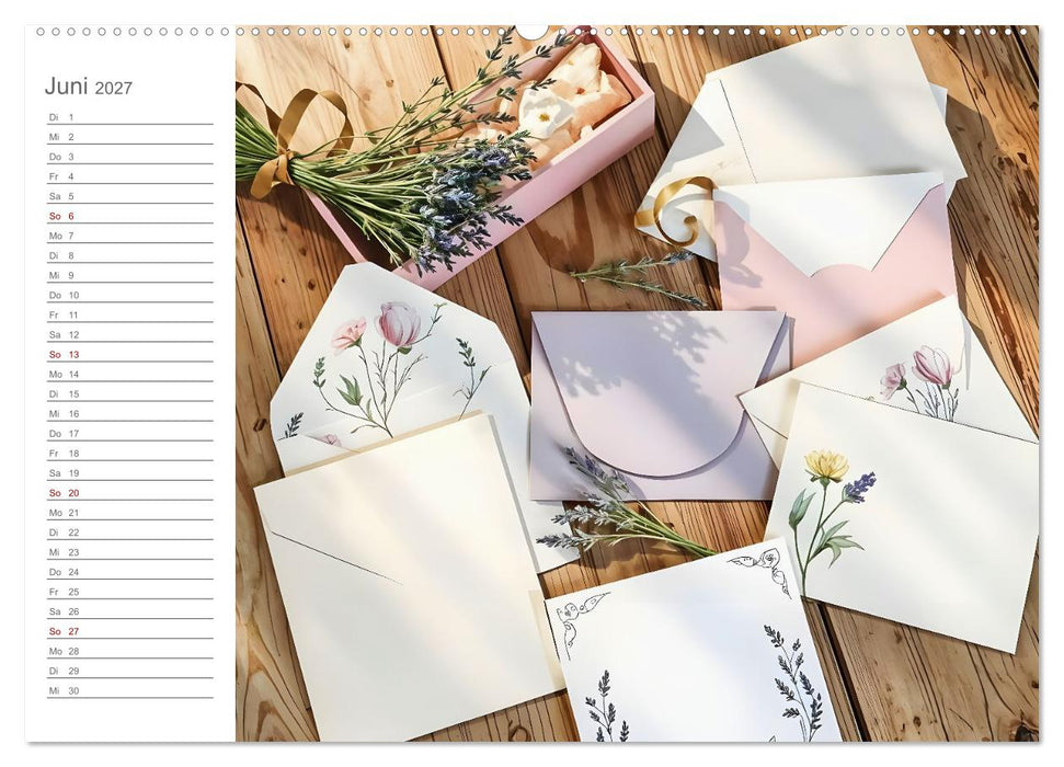 Papierträume - Die kreative Welt der Papierkunst (CALVENDO Premium Wandkalender 2027)
