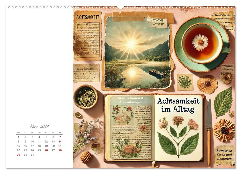 Soulful Days - Dein Selfcare-Kalender (CALVENDO Premium Wandkalender 2027)