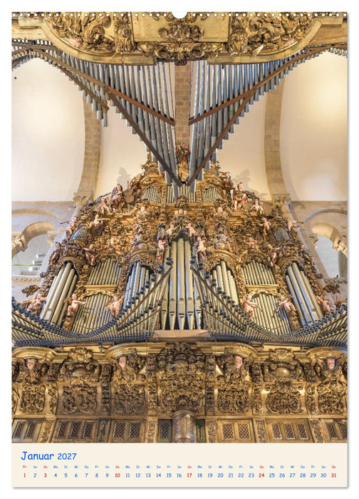 Orgel Giganten (CALVENDO Premium Wandkalender 2027)