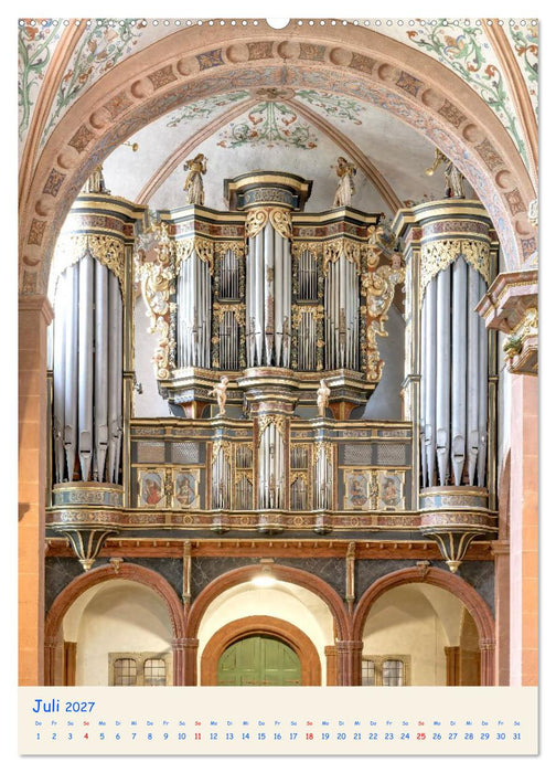 Orgel Giganten (CALVENDO Premium Wandkalender 2027)