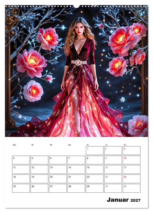 Kleider aus Licht (CALVENDO Premium Wandkalender 2027)