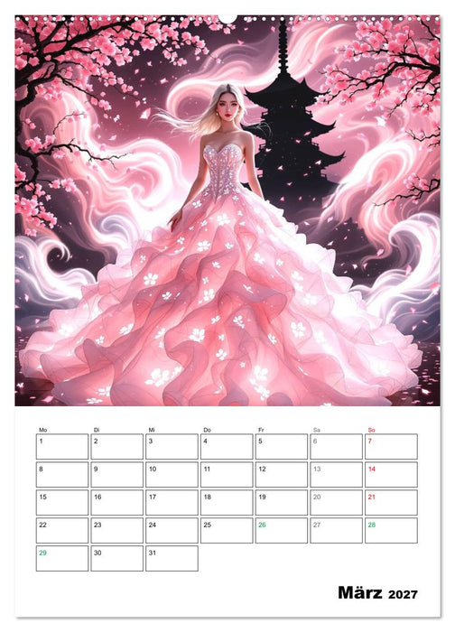 Kleider aus Licht (CALVENDO Premium Wandkalender 2027)